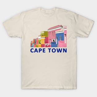 Bo-Kaap Street, Cape Town, South Africa T-Shirt